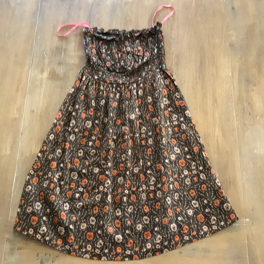 Free People strapless boho Dress